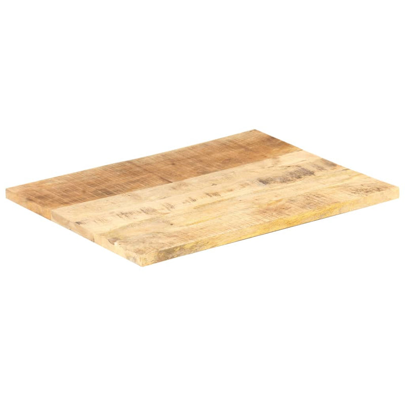 Table Top Solid Wood Mango 25-27 mm 80x60 cm