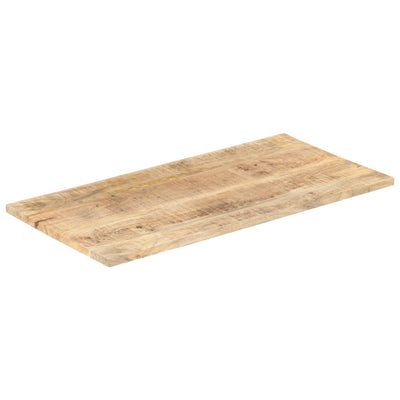 Table Top Solid Wood Mango 25-27 mm 100x60 cm