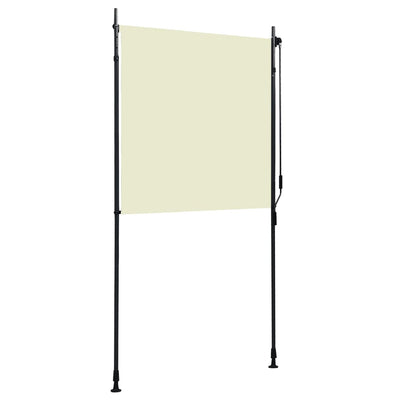 Outdoor Roller Blind 120x270 cm Cream