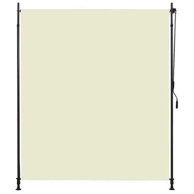 Outdoor Roller Blind 200x270 cm Cream