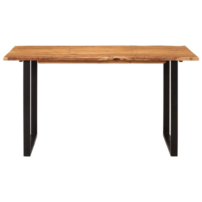 Dining Table 140x70x76 cm Solid Acacia Wood