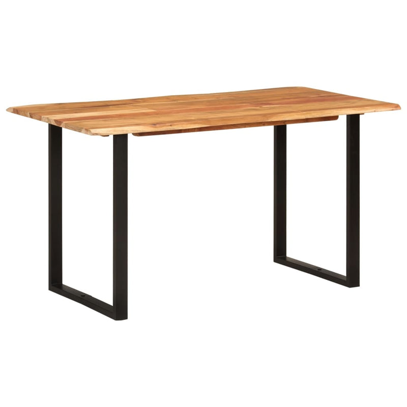 Dining Table 140x70x76 cm Solid Acacia Wood