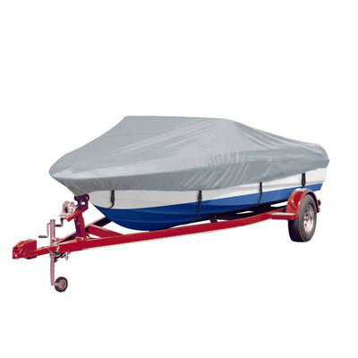 Boat Covers 2 pcs Grey Length 427-488 cm Width 229 cm