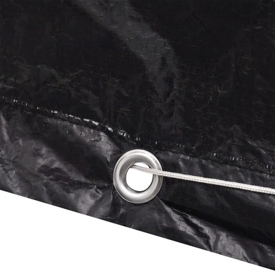 Garden Furniture Covers 2 pcs 8 Eyelets 250x210x90 cm