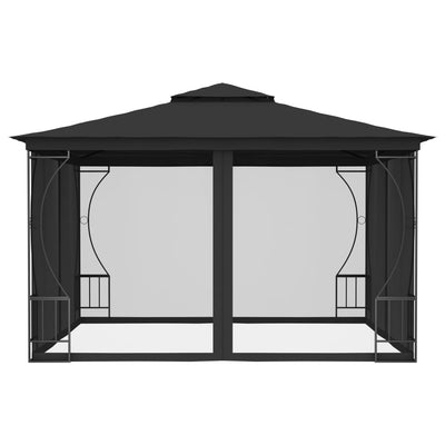 Gazebo with Nets 300x300x265 cm Anthracite