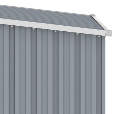 Garden Shed Grey 87x98x159 cm Galvanised Steel