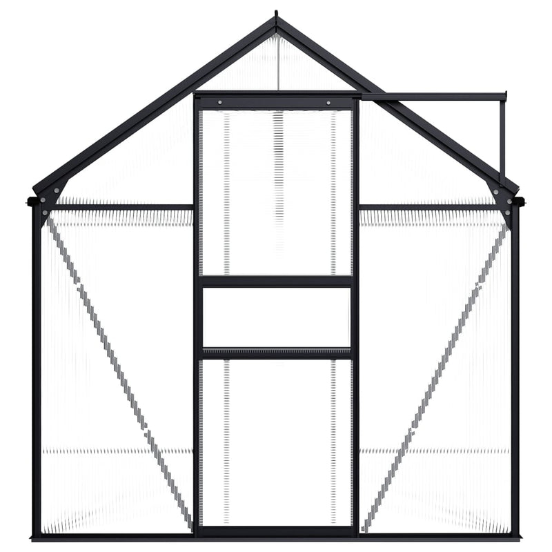 Greenhouse Anthracite Aluminium 7.03 m²