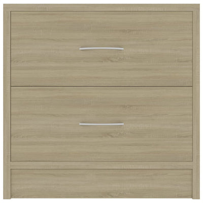 Bedside Cabinet Sonoma Oak 40x30x40 cm Engineered Wood