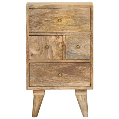 Bedside Cabinet 36x30x60 cm Solid Mango Wood