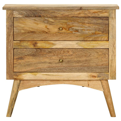 Bedside Cabinet 65x35x60 cm Solid Mango Wood