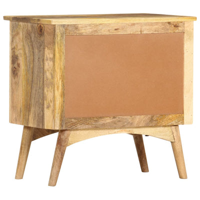 Bedside Cabinet 65x35x60 cm Solid Mango Wood