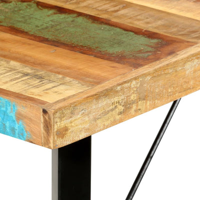 Bar Table 180x70x107 cm Solid Reclaimed Wood