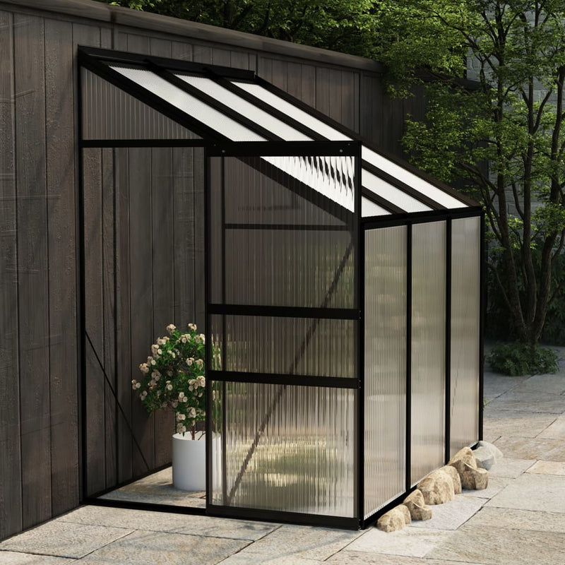 Greenhouse Anthracite Aluminium 3.8 m³