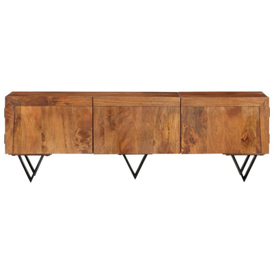 TV Cabinet 140x30x46 cm Solid Wood Mango