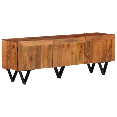 TV Cabinet 140x30x46 cm Solid Wood Mango