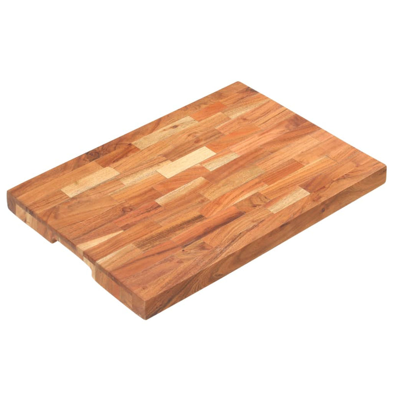 Chopping Board 50x35x4 cm Solid Acacia Wood