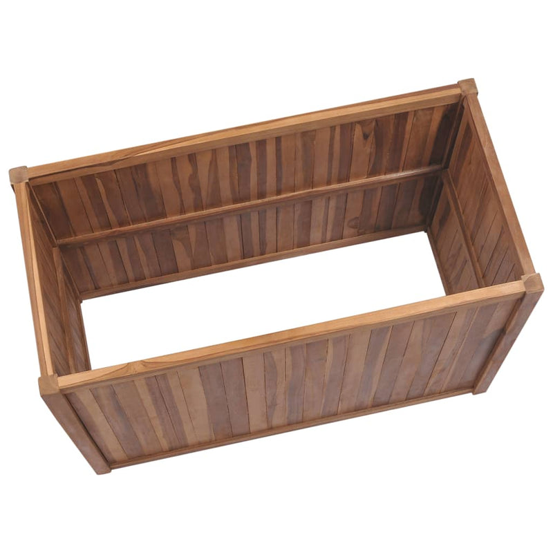 Raised Bed 100x50x50 cm Solid Teak Wood