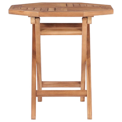 Folding Garden Table 45x45x45 cm Solid Teak Wood