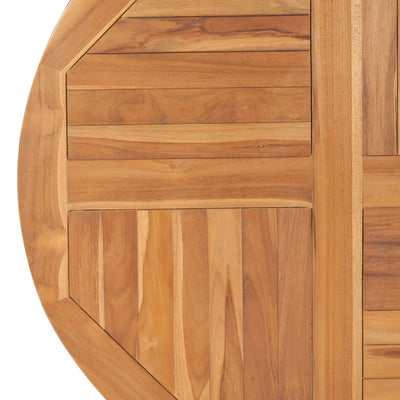 Table Top Solid Teak Wood Round 2.5 cm 90 cm