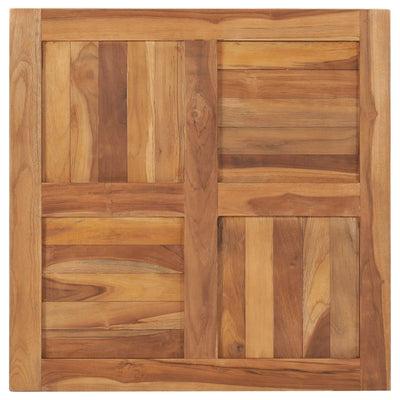 Table Top Solid Teak Wood 70x70x2.5 cm