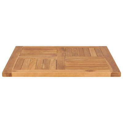 Table Top Solid Teak Wood 70x70x2.5 cm