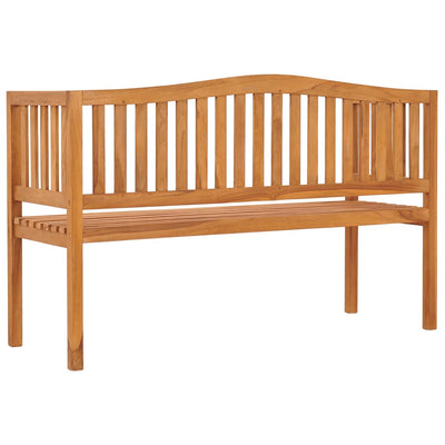 Garden Bench 150 cm Solid Teak Wood