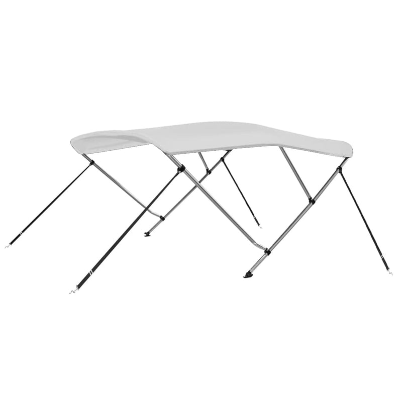 3 Bow Bimini Top White 183x180x137 cm