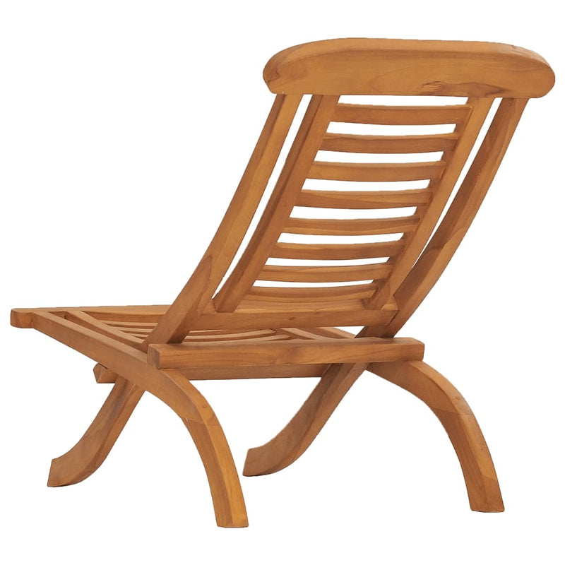 Folding Garden Chair Solid Teak Wood