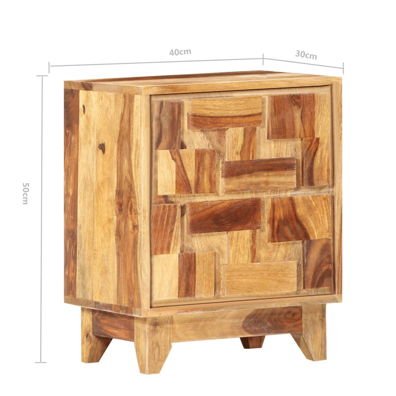 Bedside Cabinet 40x30x50 cm Solid Wood