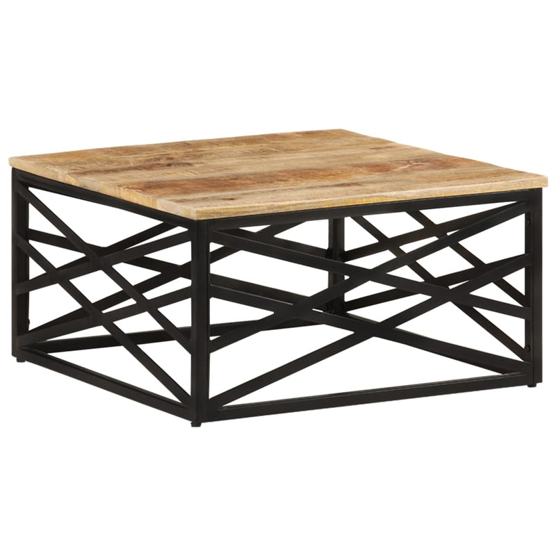 Coffee Table 68x68x35 cm Solid Mango Wood