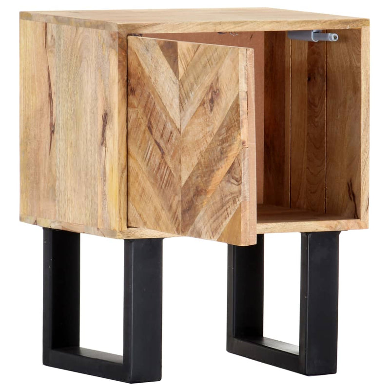 Bedside Cabinet 40x30x50 cm Solid Mango Wood