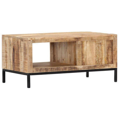 Coffee Table 88x50x42 cm Solid Mango Wood