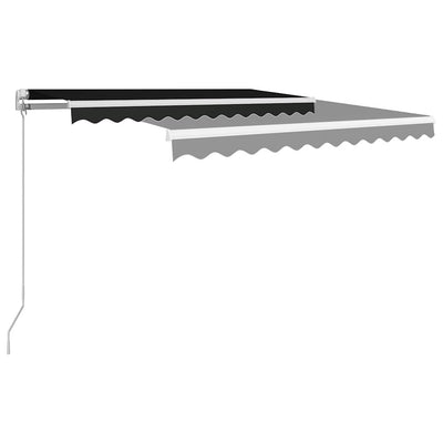 Manual Retractable Awning 300x250 cm Anthracite