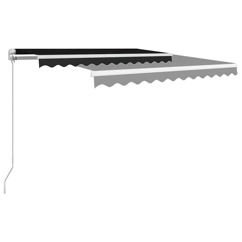 Manual Retractable Awning 300x250 cm Anthracite