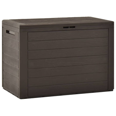 Garden Storage Box Brown 78x44x55 cm