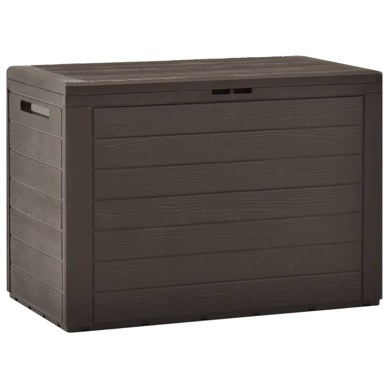 Garden Storage Box Brown 78x44x55 cm