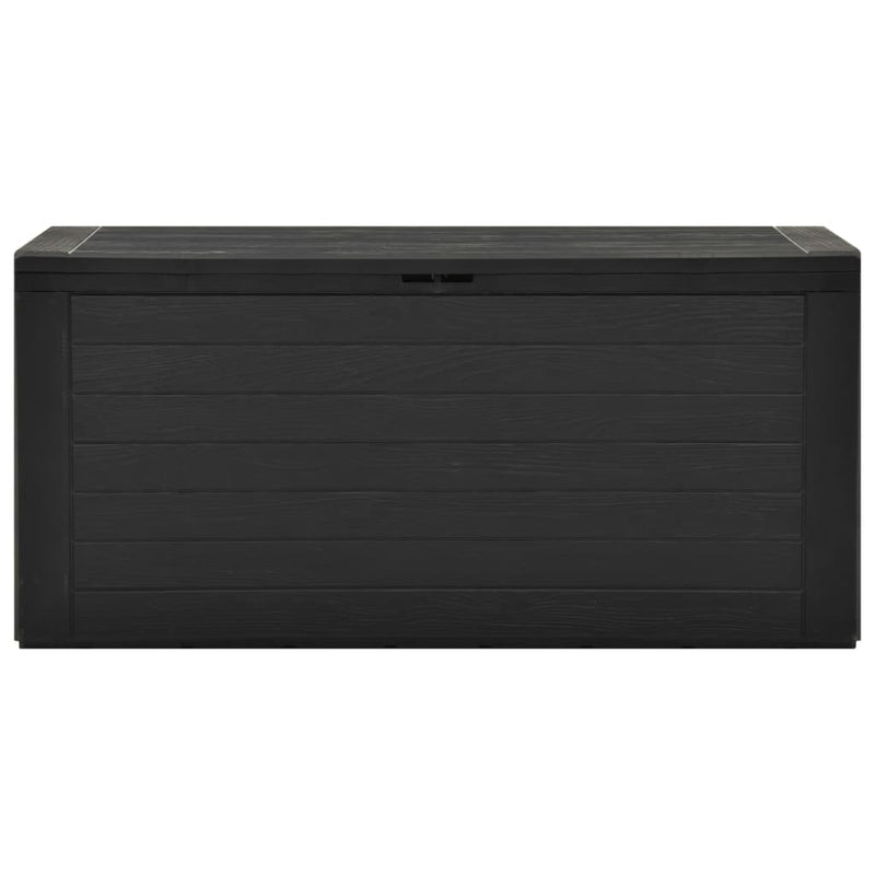 Garden Storage Box Anthracite 116x44x55 cm