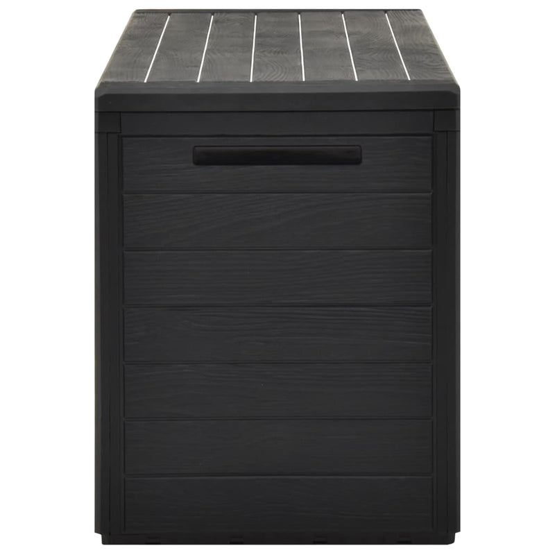 Garden Storage Box Anthracite 116x44x55 cm