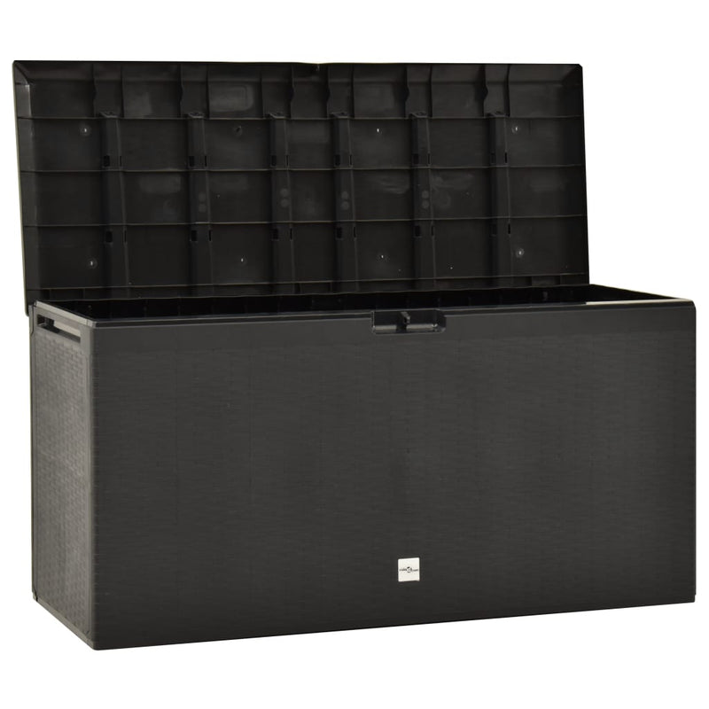 Garden Storage Box Anthracite 114x47x60 cm