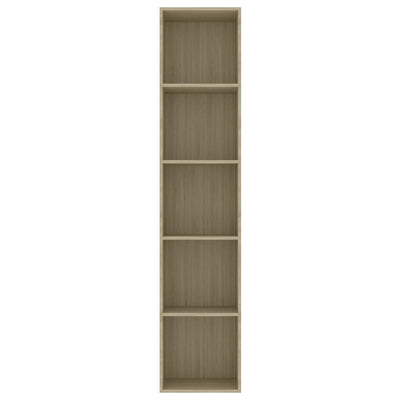 Book Cabinet Sonoma Oak 40x30x189 cm Engineered Wood