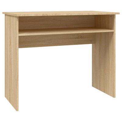 Desk Sonoma Oak 90x50x74 cm Engineered Wood