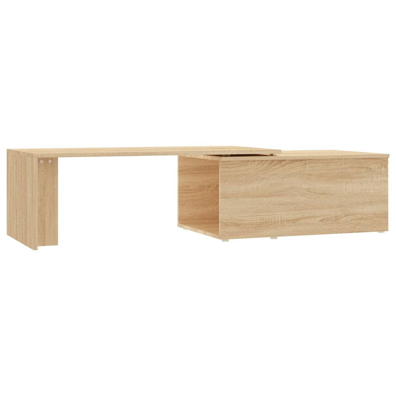 Coffee Table Sonoma Oak 150x50x35 cm Engineered Wood