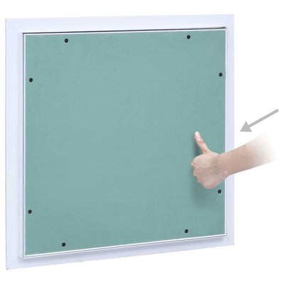 Access Panel with Aluminium Frame and Plasterboard 300x300 mm