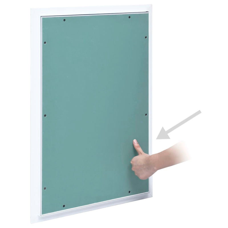 Access Panel with Aluminium Frame and Plasterboard 300x600 mm