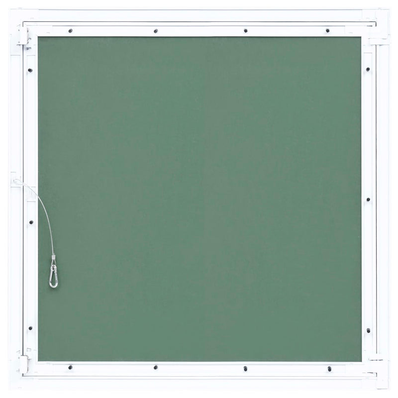 Access Panel with Aluminium Frame and Plasterboard 600x600 mm