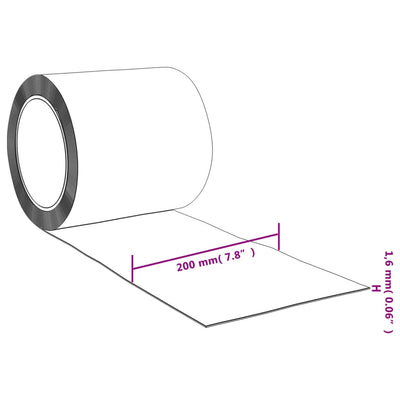 Strip Curtain Roll PVC 2mm x 200mm 25 m