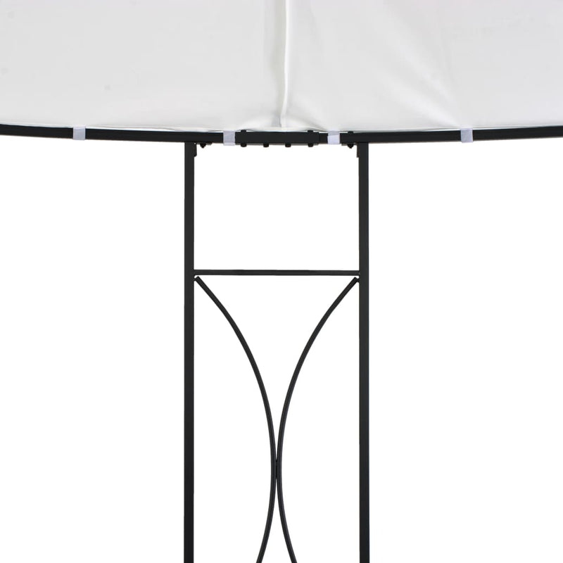 Gazebo 300x290 cm White Round