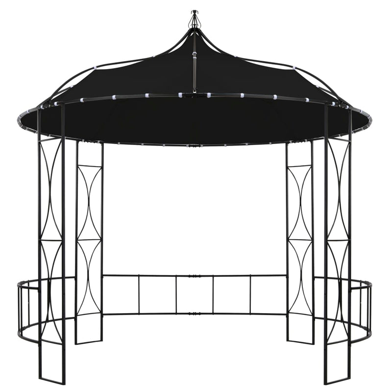 Gazebo 300x290 cm Anthracite Round