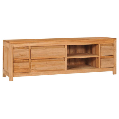 TV Cabinet 120x30x40 cm Solid Teak Wood