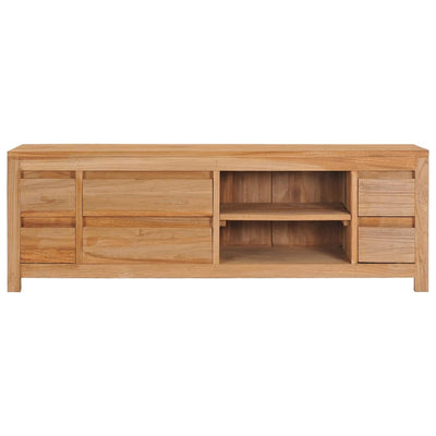 TV Cabinet 120x30x40 cm Solid Teak Wood